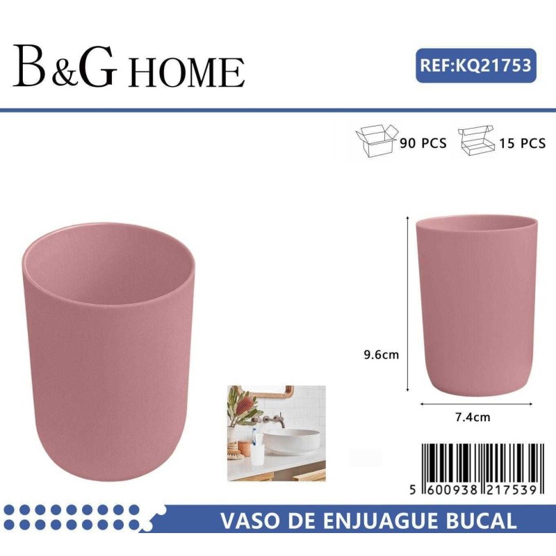 Θήκες οδοντόβουρτσας πλαστικές σε σετ 5Χ - Pink - 21753
