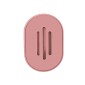 Σαπουνοθήκες μπάνιου πλαστικές - Σετ 5pcs - Pink - 21754