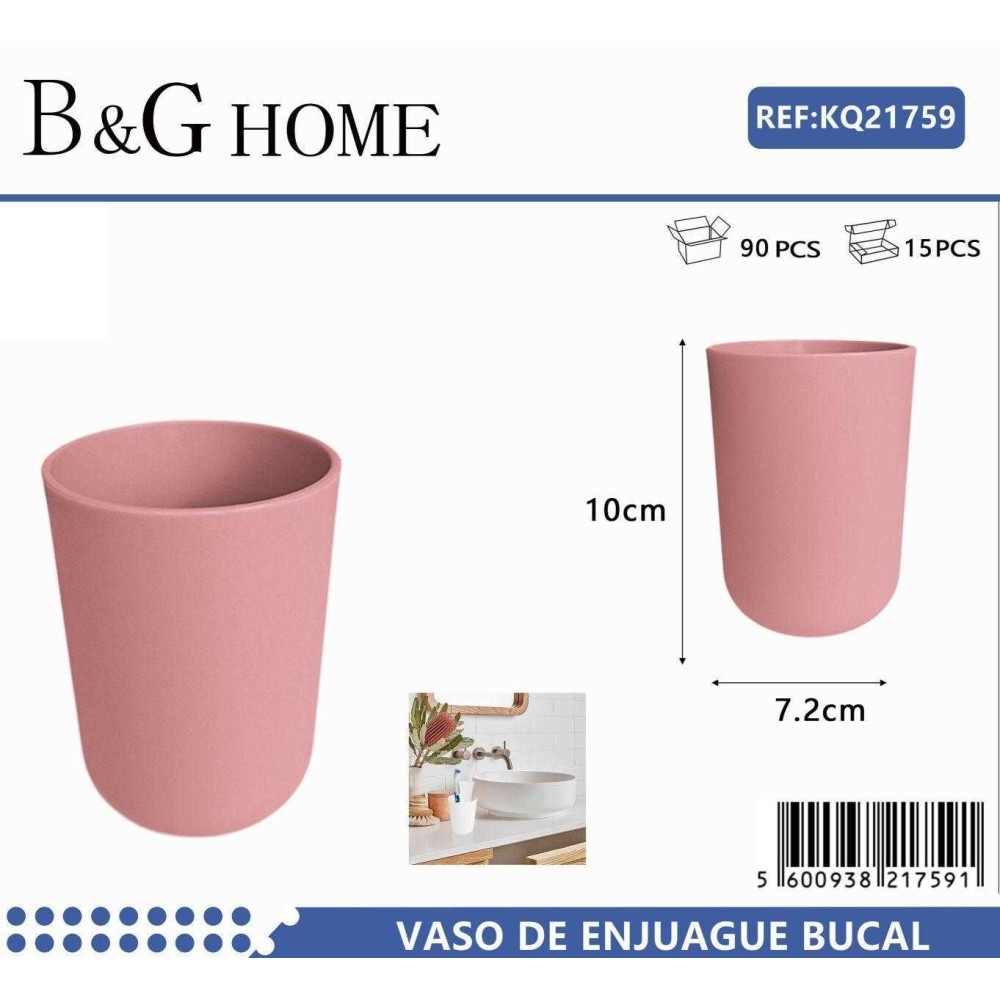 Θήκες οδοντόβουρτσας πλαστικές σε σετ 5Χ - Pink - 21759