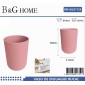 Θήκες οδοντόβουρτσας πλαστικές σε σετ 5Χ - Pink - 21759