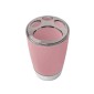 Θήκες οδοντόβουρτσας πλαστικές σε σετ 5Χ - Pink - 21764