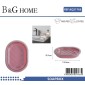Σαπουνοθήκες μπάνιου πλαστικές - Σετ 9pcs - Pink - 21766