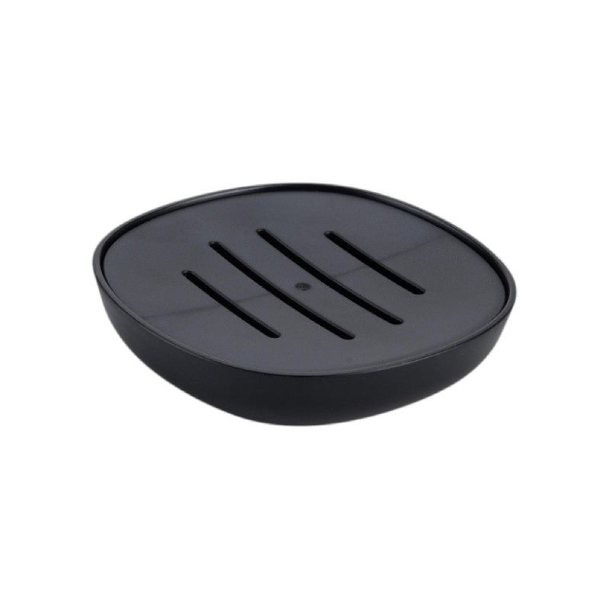 Σαπουνοθήκες μπάνιου πλαστικές - Σετ 9pcs - Black - 21772
