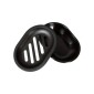 Σαπουνοθήκες μπάνιου πλαστικές - Σετ 9pcs - Black - 21796