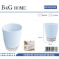 Θήκες οδοντόβουρτσας πλαστικές σε σετ 5Χ - Light Blue - 21693