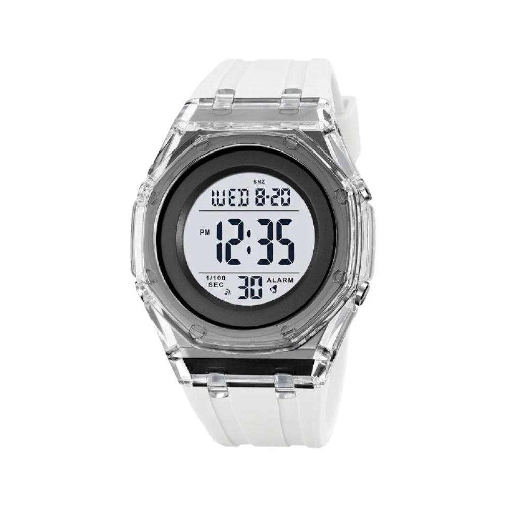 Ψηφιακό ρολόι χειρός - Skmei - 2063 - White