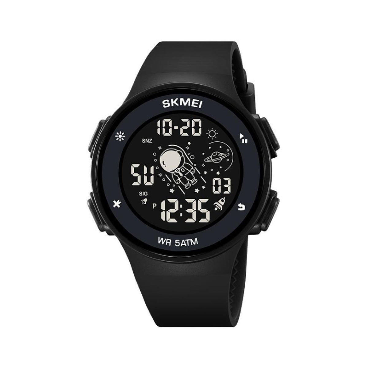 Ψηφιακό ρολόι χειρός - Skmei - 2068 - Black/Black