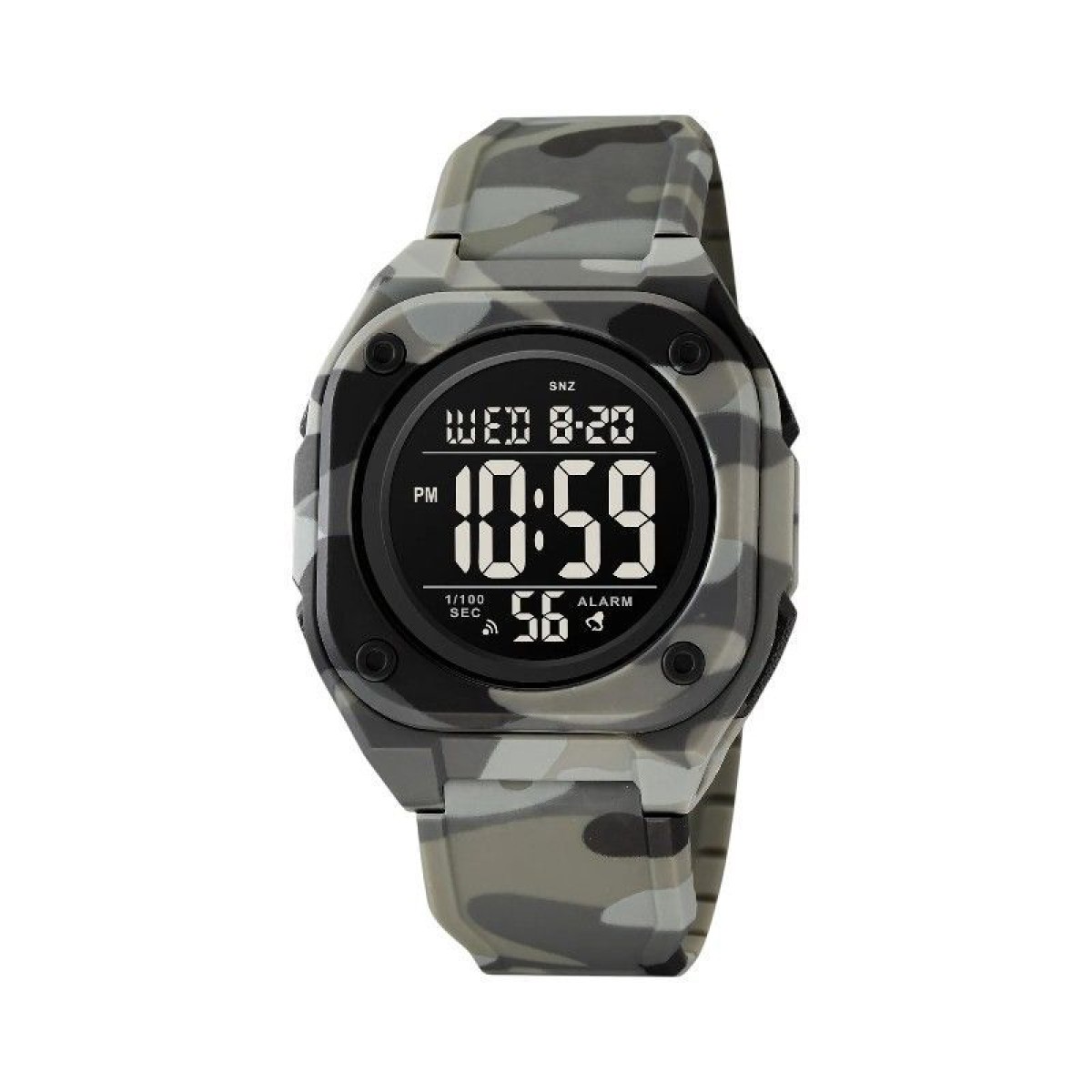 Ψηφιακό ρολόι χειρός - Skmei - 2160 - Army Grey