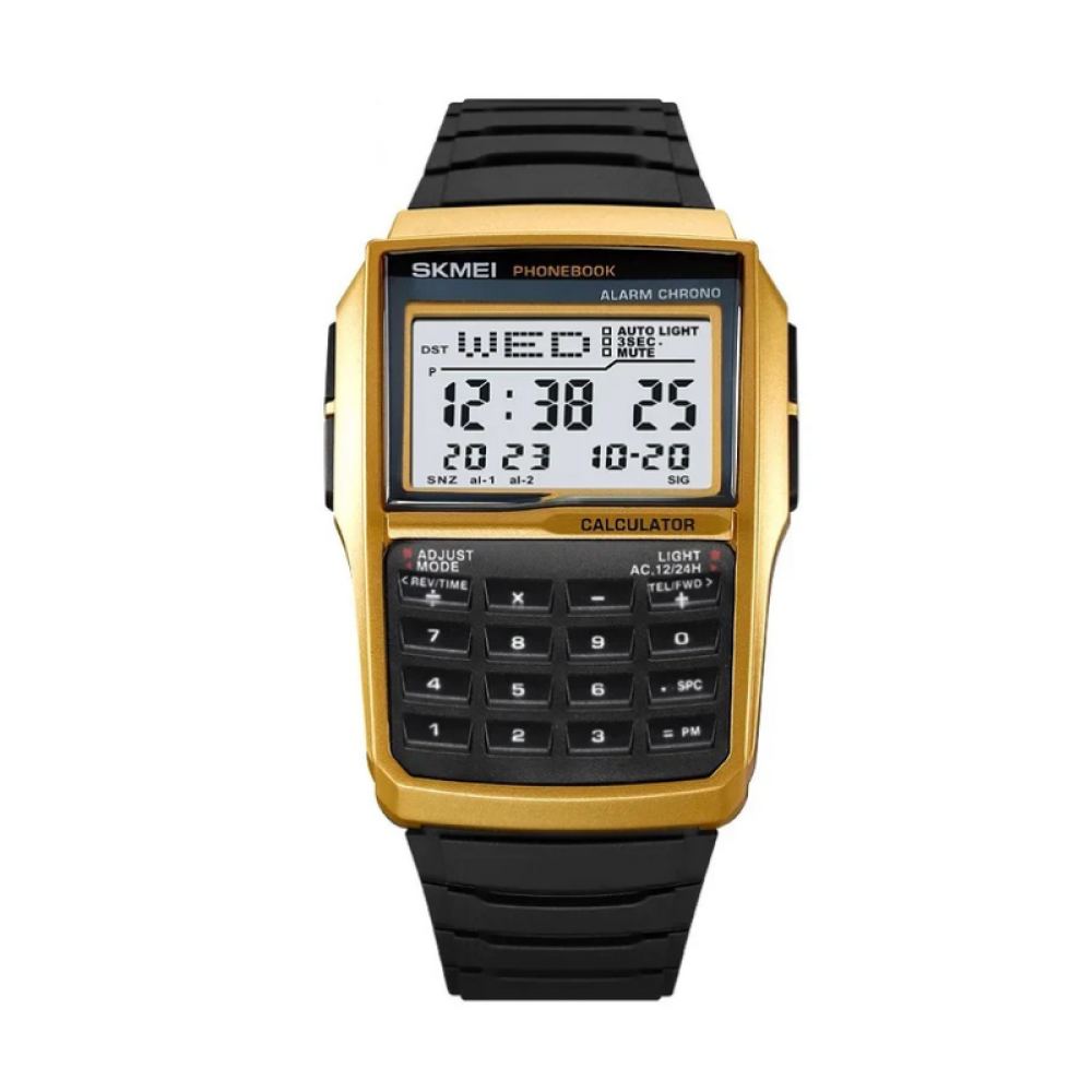 Ψηφιακό ρολόι χειρός - Skmei - 2255 - Gold