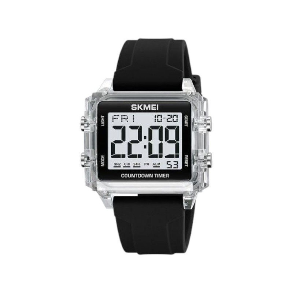 Ψηφιακό ρολόι χειρός - Skmei - 2320 - Black/Transparent