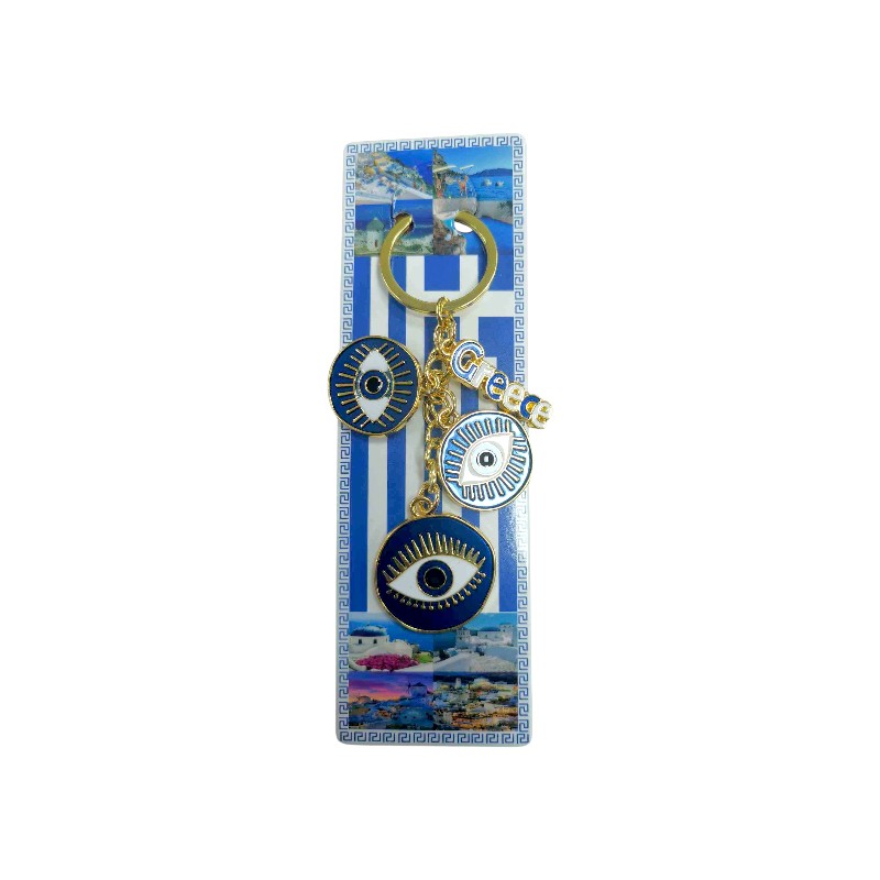 Τουριστικό μπρελόκ Souvenir - Σετ 12pcs - Greece - 227900