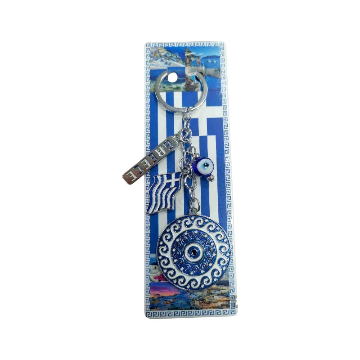 Τουριστικό μπρελόκ Souvenir - Σετ 12pcs - Greece - 227929
