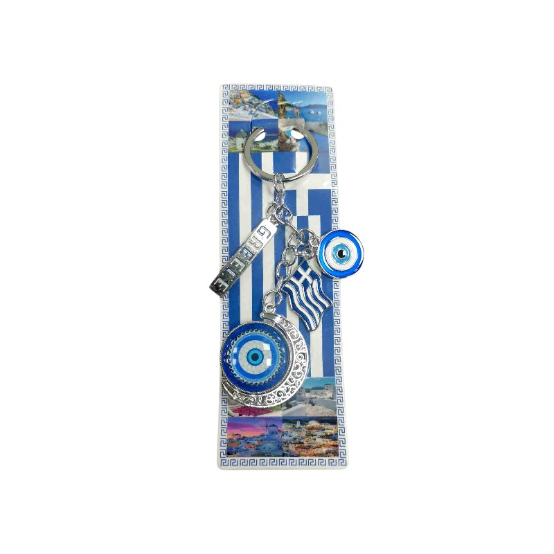 Τουριστικό μπρελόκ Souvenir - Σετ 12pcs - Greece - 227931