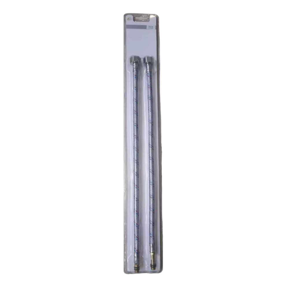 Σπιράλ μπαταρίας βρύσης - 45cm - Male/Female - 2pcs - 231071