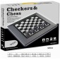 Επιτραπέζιο παιχνίδι 2in1 μαγνητικό - Σκάκι & Checkers - QX8618 - 232550