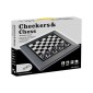 Επιτραπέζιο παιχνίδι 2in1 μαγνητικό - Σκάκι & Checkers - QX8618 - 232550