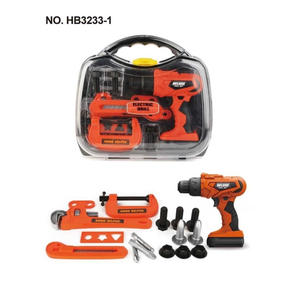 Παιδικό σετ εργαλείων με βαλιτσάκι - 17pcs - HB3233-1 - 232629