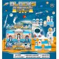 Σετ κατασκευών DIY με τουβλάκια - Aerospace - 53pcs - 9955 - 233042