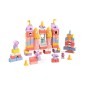 Σετ κατασκευών DIY με τουβλάκια - Rabbit Space Travel - 81pcs - JX6806 - 233045