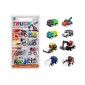 Σετ αυτοκινητάκια με Pull Back - 8pcs - 278-75 - 233158