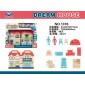 Κουκλόσπιτο mini με αξεσουάρ - 1376 - 233309