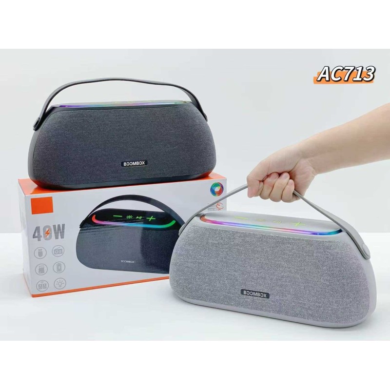 Ασύρματο ηχείο Bluetooth - Boombox - AC713 - 237139 - Black