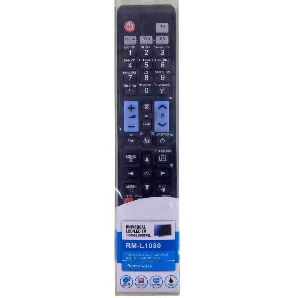 Τηλεχειριστήριο τηλεόρασης - Universal - RM-L1080 - 250983