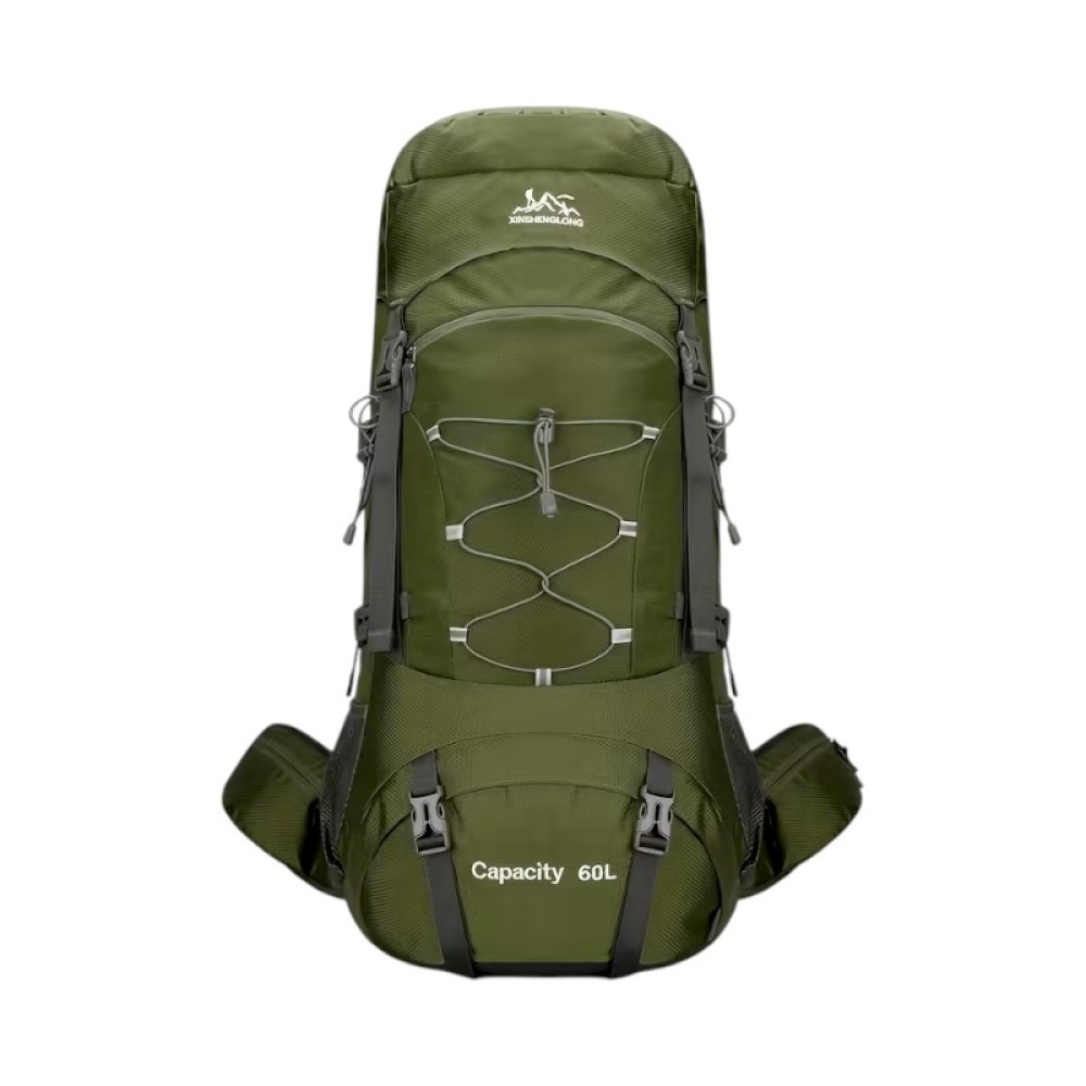 Σακίδιο πλάτης ορειβατικό - H2410 - 60L - 251609 - Green