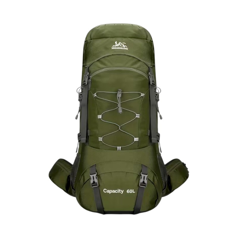 Σακίδιο πλάτης ορειβατικό - H2410 - 60L - 251609 - Green