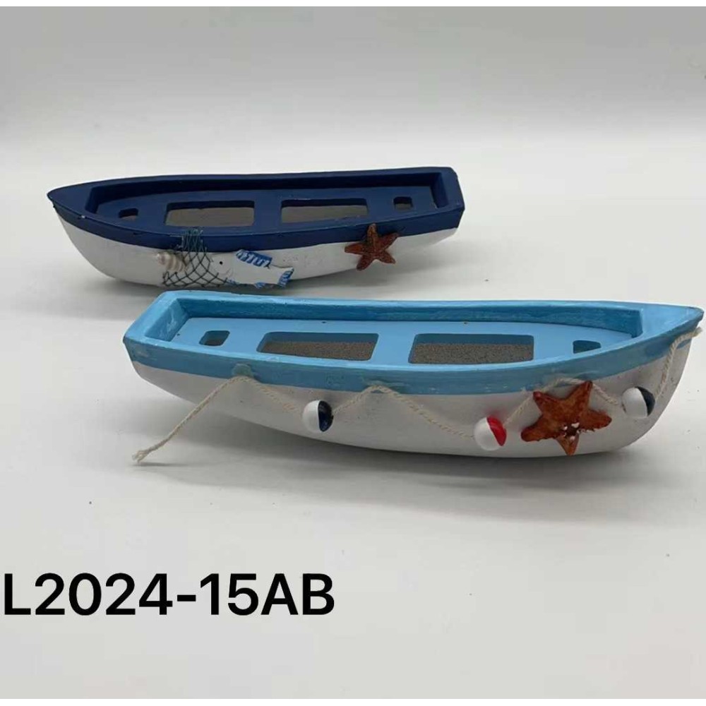 Σετ διακοσμητικά Souvenir - Βάρκα - 4 τεμάχια - 251773