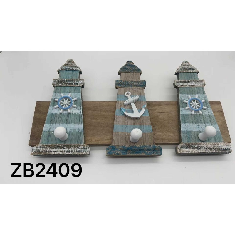 Σετ διακοσμητικά Souvenir - Κρεμάστρα - ZB2409 - 4 τεμάχια - 251964