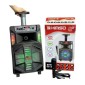 Φορητό ηχείο subwoofer με μικρόφωνο Karaoke - QS-3811 - 260783