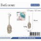 Σφουγγάρια μπάνιου δίχτυ σε σετ 6Χ - Beige - 26184