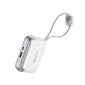Powerbank 2in1 - Fast Charge - 10.000mah - 22.5W - PD-22 - 278626 - White