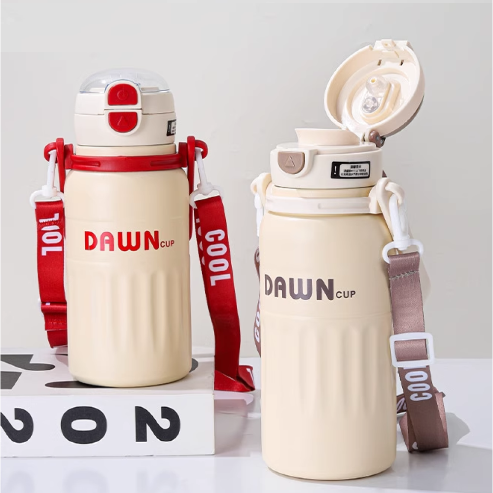 Φορητό παγούρι-θερμός - 800ml - 312581 - Red/Beige
