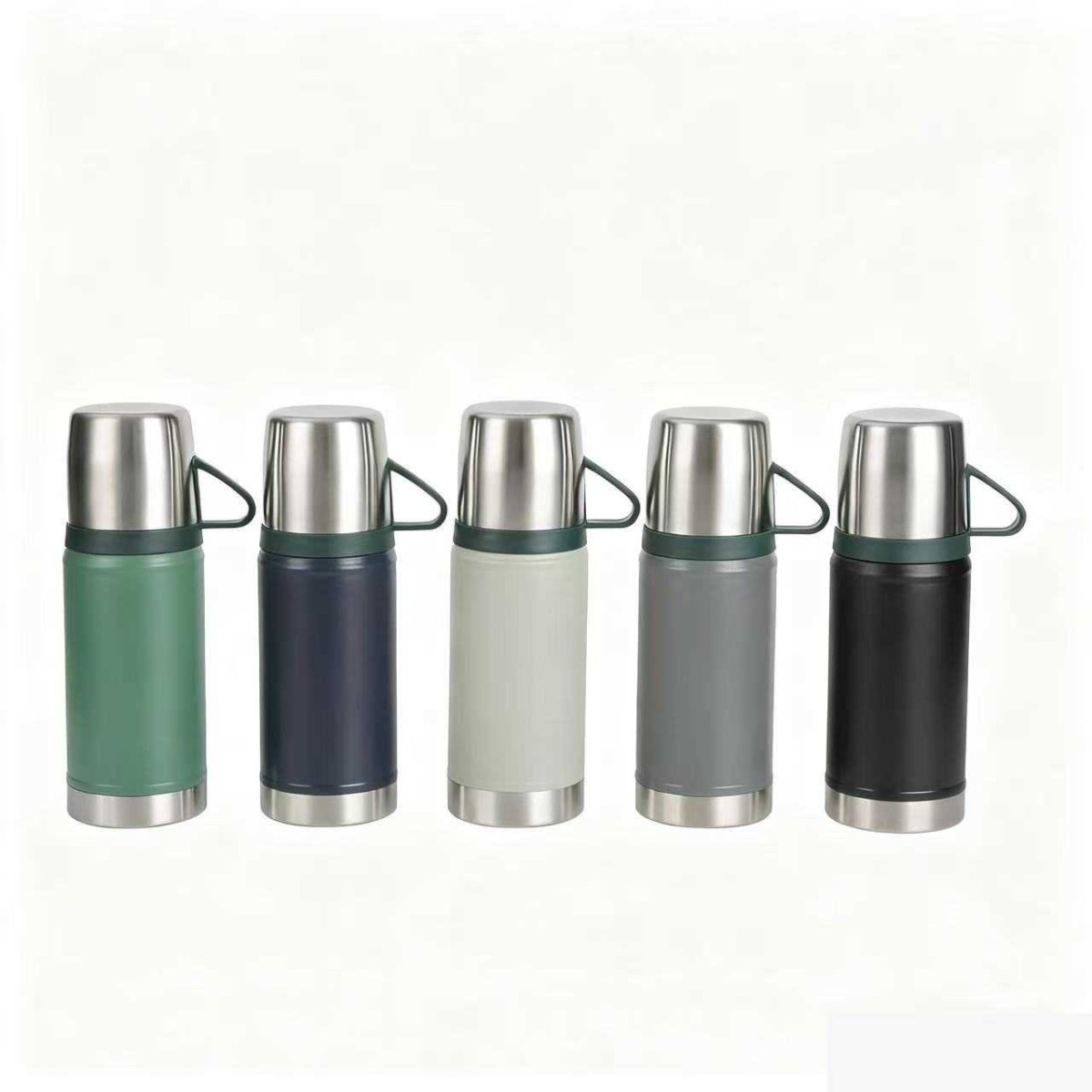 Φορητό παγούρι-θερμός - 650ml - 413357 - White
