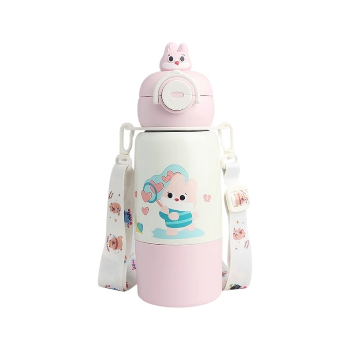 Παιδικό παγούρι-θερμός - 480ml - 413418 - Pink