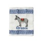 Πετσέτα ποτηρόπανο Souvenir με κέντημα - Σετ 12pcs - Greece - 416464