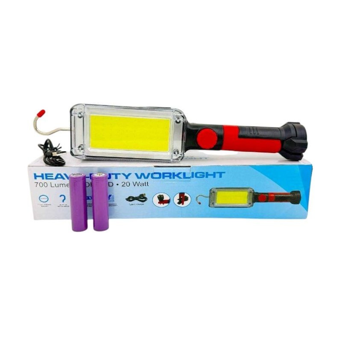 Φακός εργασίας LED COB με μαγνήτη - 825 - 419239