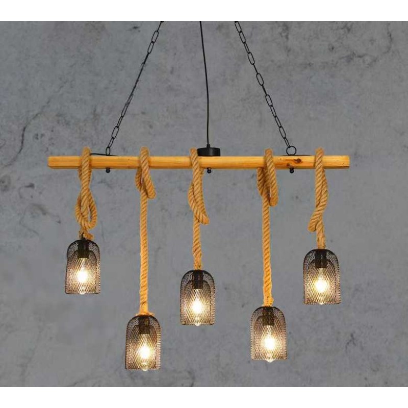 Φωτιστικό οροφής τραπεζαρίας Rustic - 12 - 430521