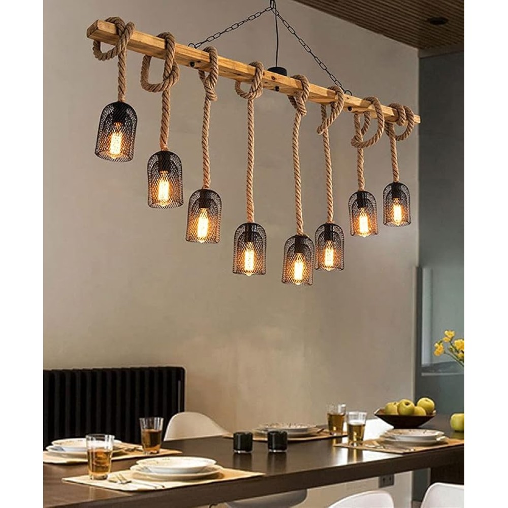 Φωτιστικό οροφής τραπεζαρίας Rustic - 13 - 430538