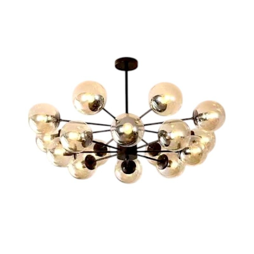 Φωτιστικό οροφής LED - 50148 - E27 - Black - 431408