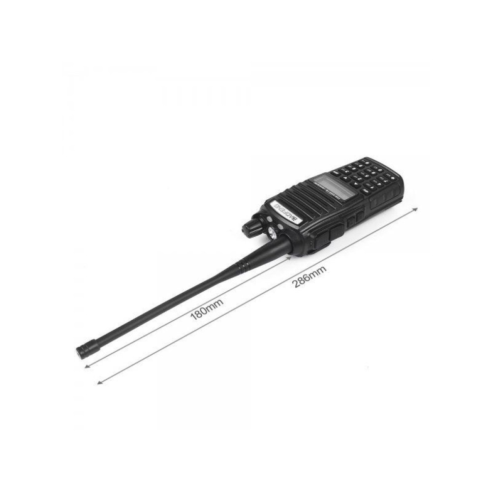 Φορητός πομποδέκτης - UHF/VHF - 8W - UV82 - Baofeng - 463082