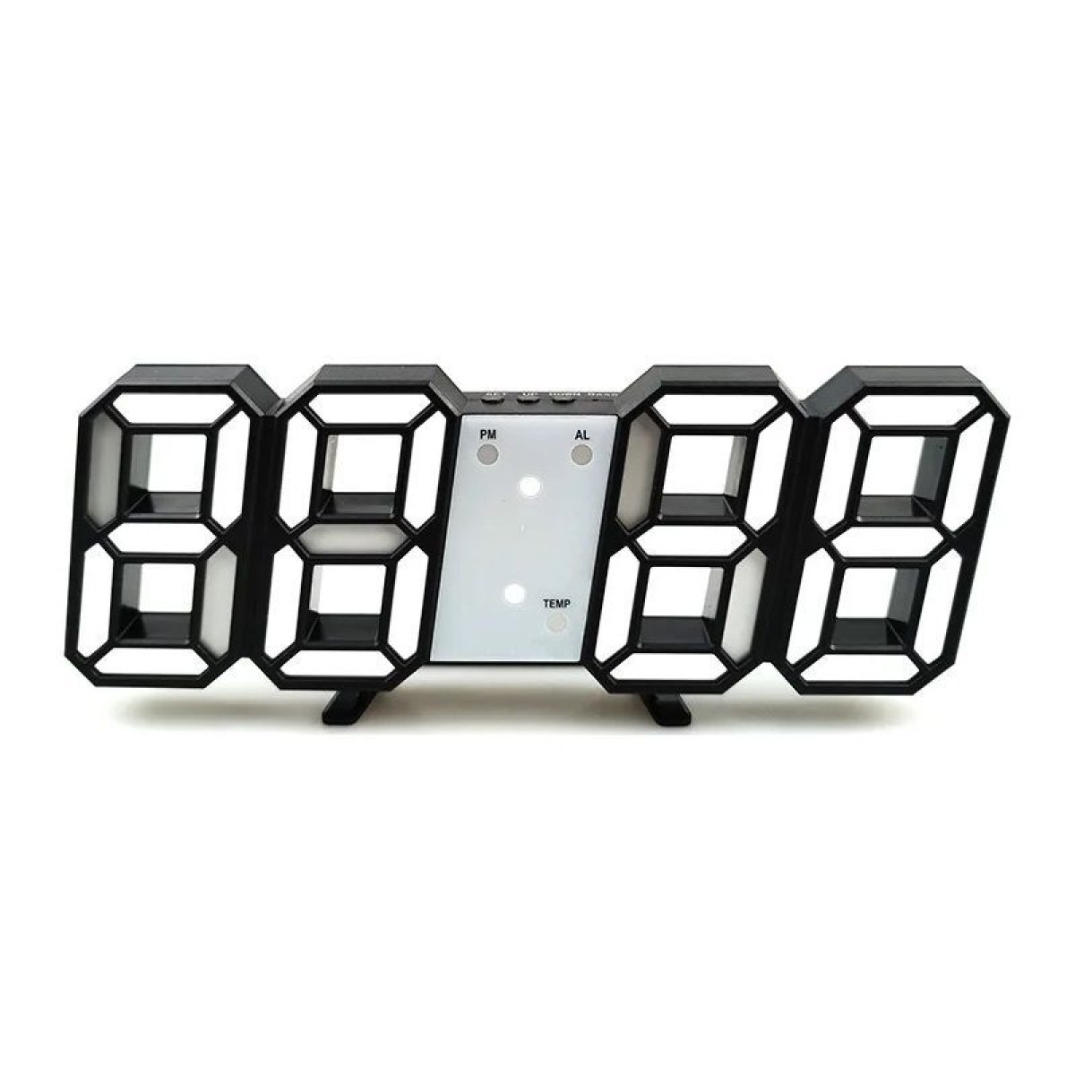 Ψηφιακό ρολόι - Ξυπνητήρι - 6609 - 466097 - Black