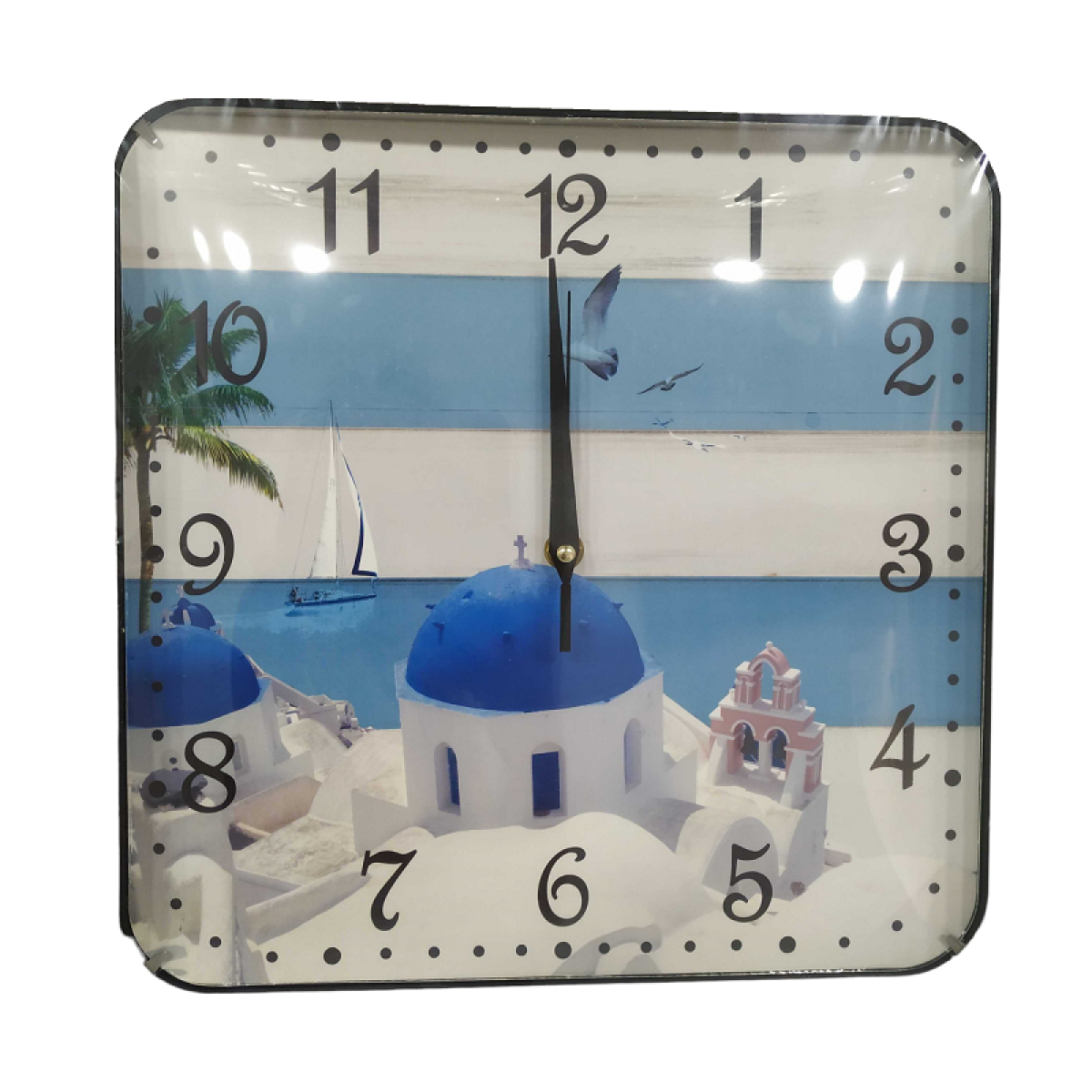 Ρολόι τοίχου - FHS-235-33 - 505145 - Blue/White_2