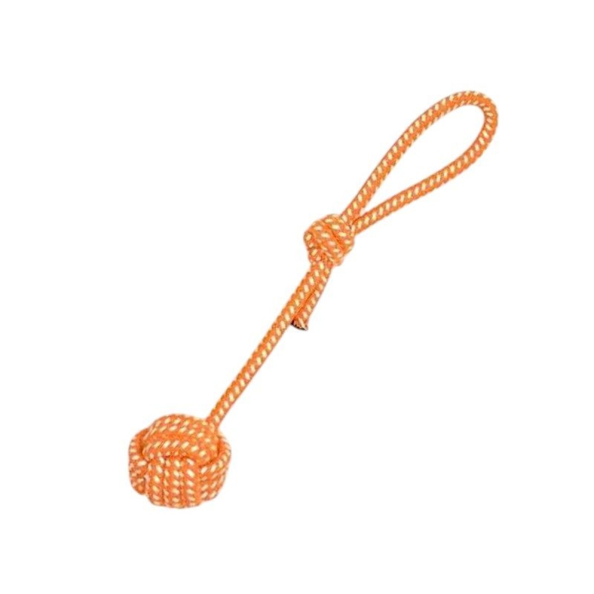 Παιχνίδι σκύλου σχοινί με μπάλες - 33cm - 550532
