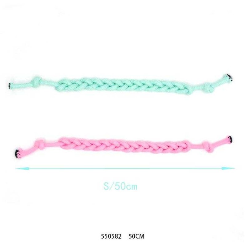 Παιχνίδι σκύλου σχοινί πλεξούδα - 50cm - 12pcs - 550582
