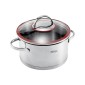 Κατσαρόλα ανοξείδωτη με καπάκι - 3.6L - CS003-B20 - DSP - 561604