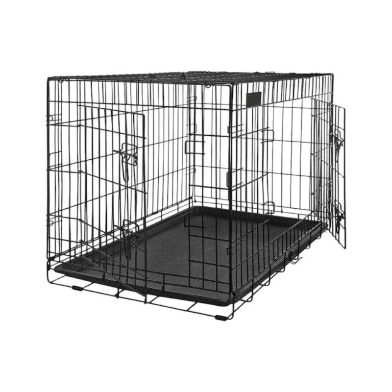 Μεταλλικό κλουβί σκύλου - Crate - 107x71x77.5cm - 574218