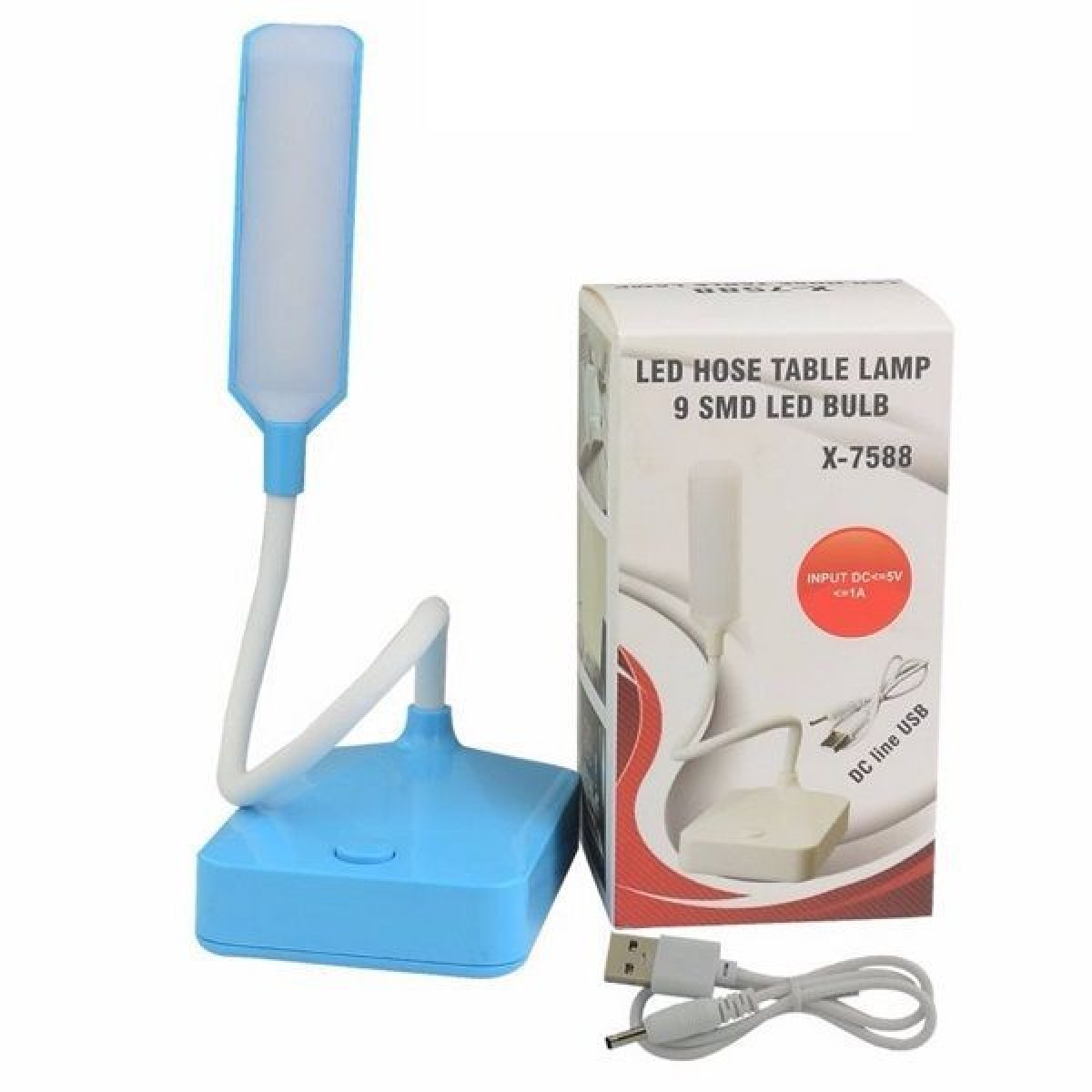 Φωτιστικό γραφείου - Mini Desk Lamp - X-7588 - USB - 575880 - White